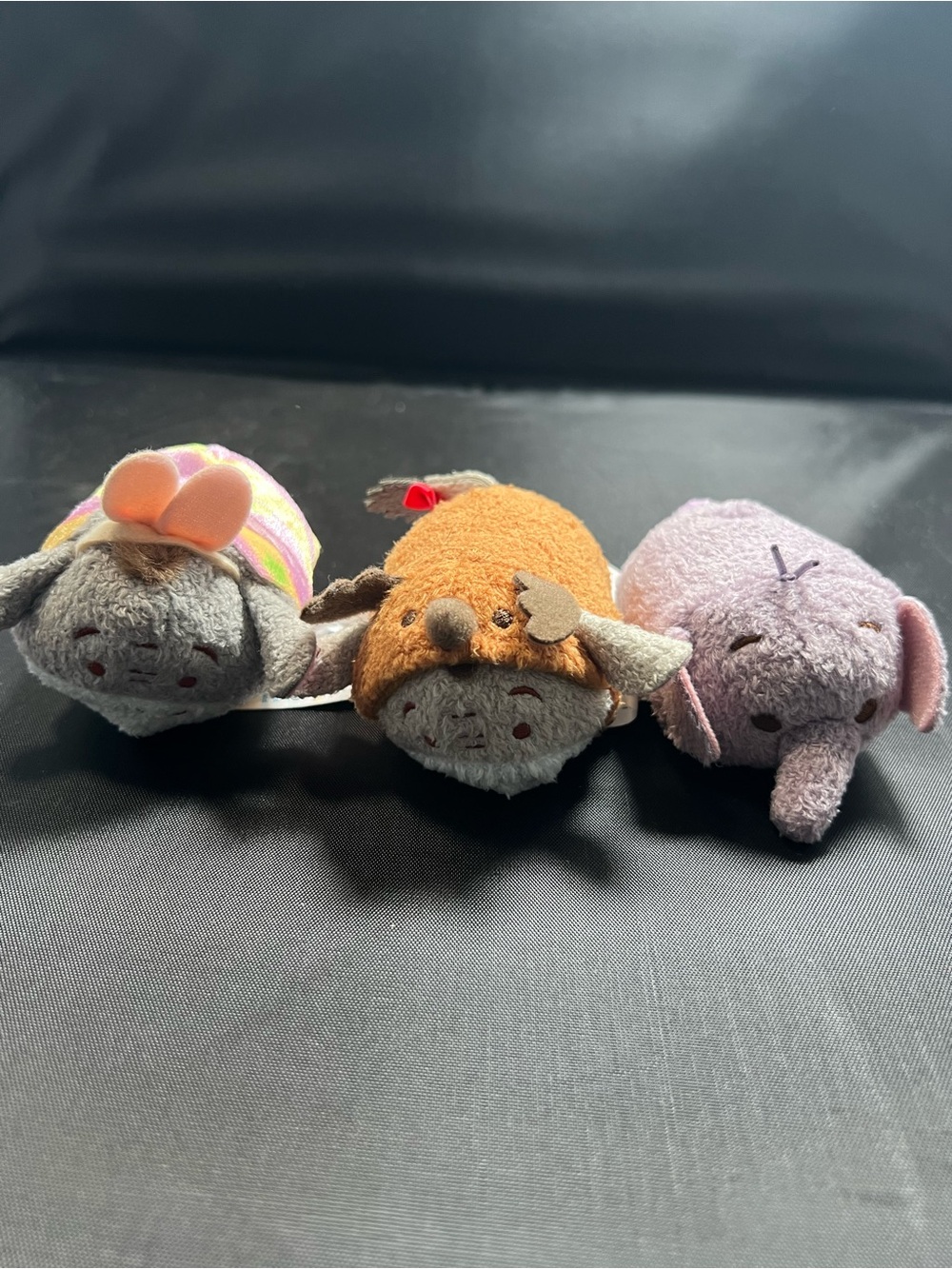 Disney Tsum Tsum Plush Lot of 3 – Easter Eeyore, Bee Eeyore & Lumpy Heffalump